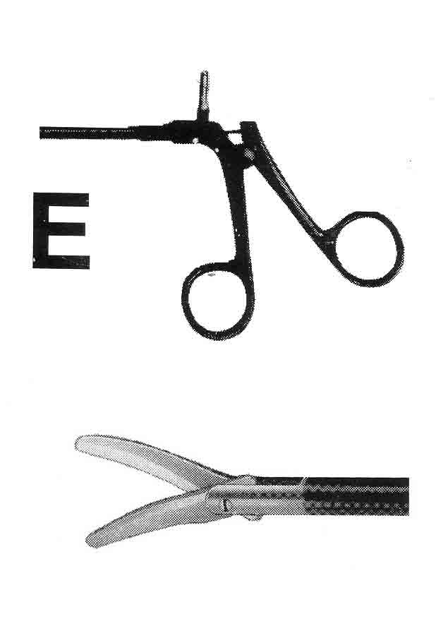 İZOLESİZ MAKAS E MODEL SAPLI  ÇAP : 5MM L:36CM